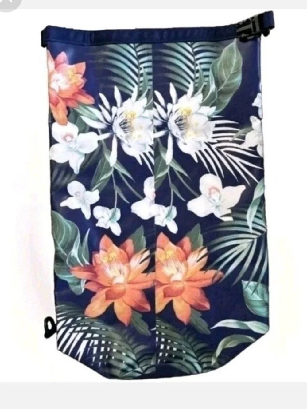 Tommy Bahama 20L Waterproof Dry Bag Dark Floral Beach Kayak Marine Backpack NWT